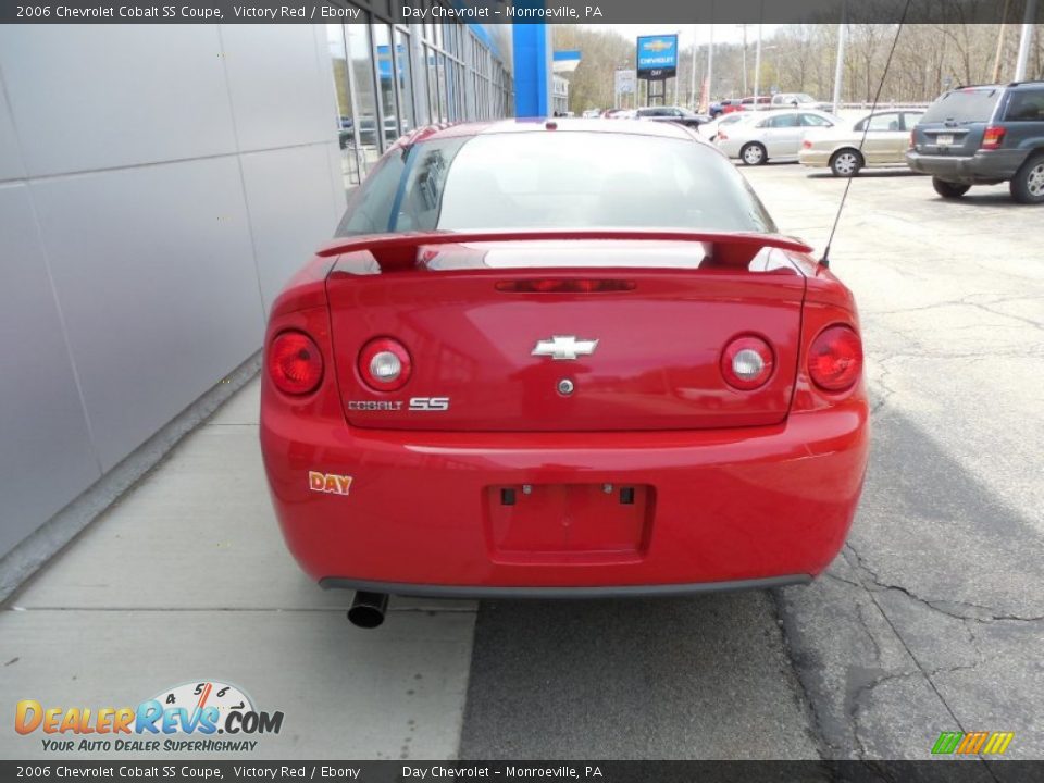 2006 Chevrolet Cobalt SS Coupe Victory Red / Ebony Photo #5