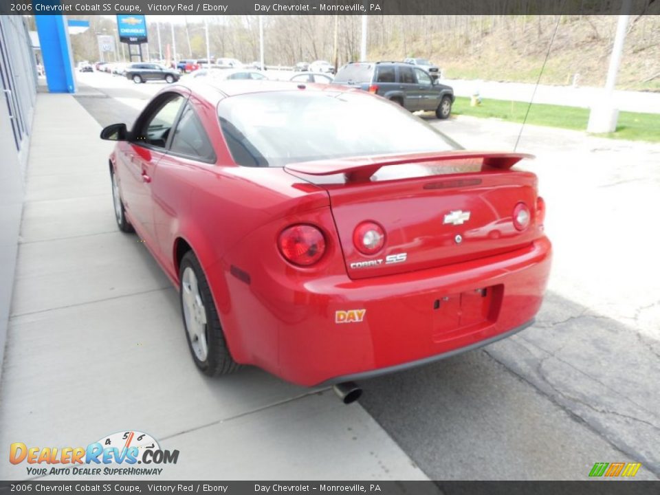 2006 Chevrolet Cobalt SS Coupe Victory Red / Ebony Photo #7