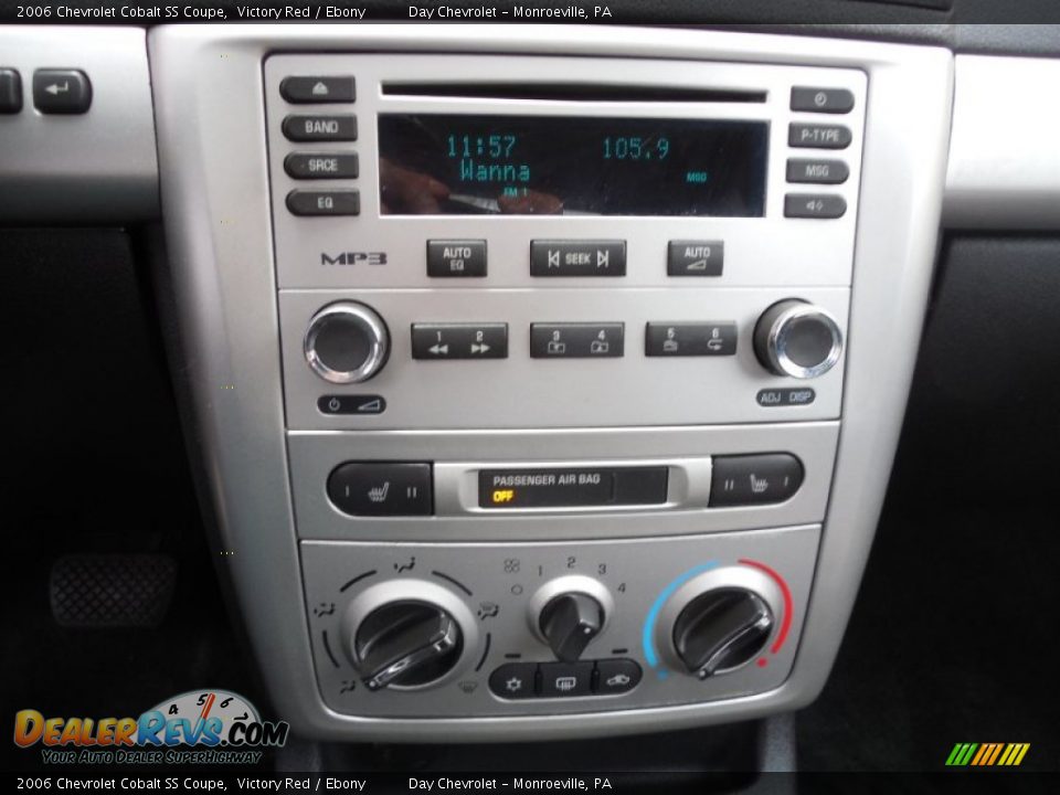 2006 Chevrolet Cobalt SS Coupe Victory Red / Ebony Photo #17