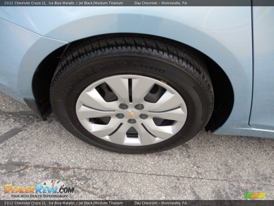 2012 Chevrolet Cruze LS Ice Blue Metallic / Jet Black/Medium Titanium Photo #3
