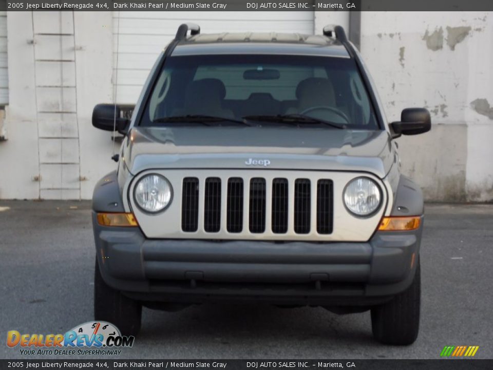 2005 Jeep Liberty Renegade 4x4 Dark Khaki Pearl / Medium Slate Gray Photo #5
