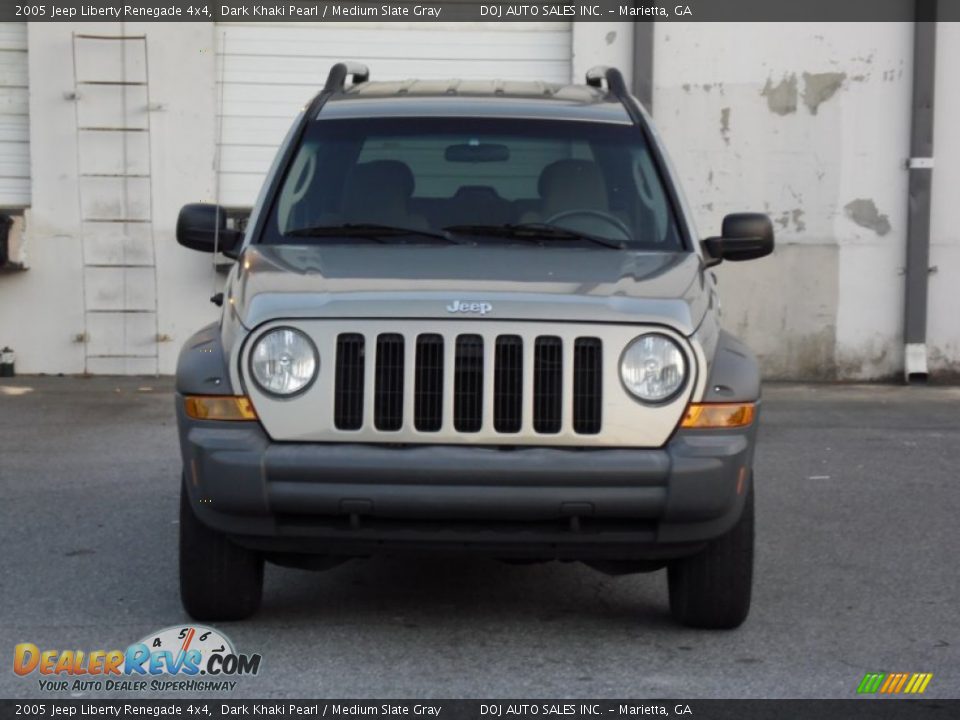 2005 Jeep Liberty Renegade 4x4 Dark Khaki Pearl / Medium Slate Gray Photo #21