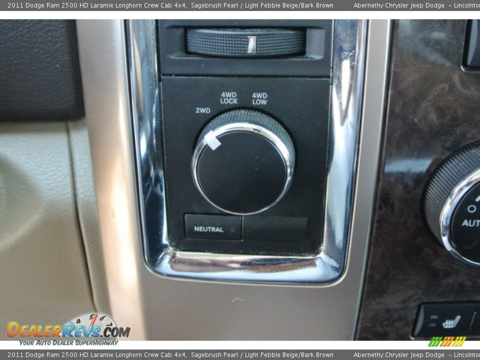 2011 Dodge Ram 2500 HD Laramie Longhorn Crew Cab 4x4 Sagebrush Pearl / Light Pebble Beige/Bark Brown Photo #14