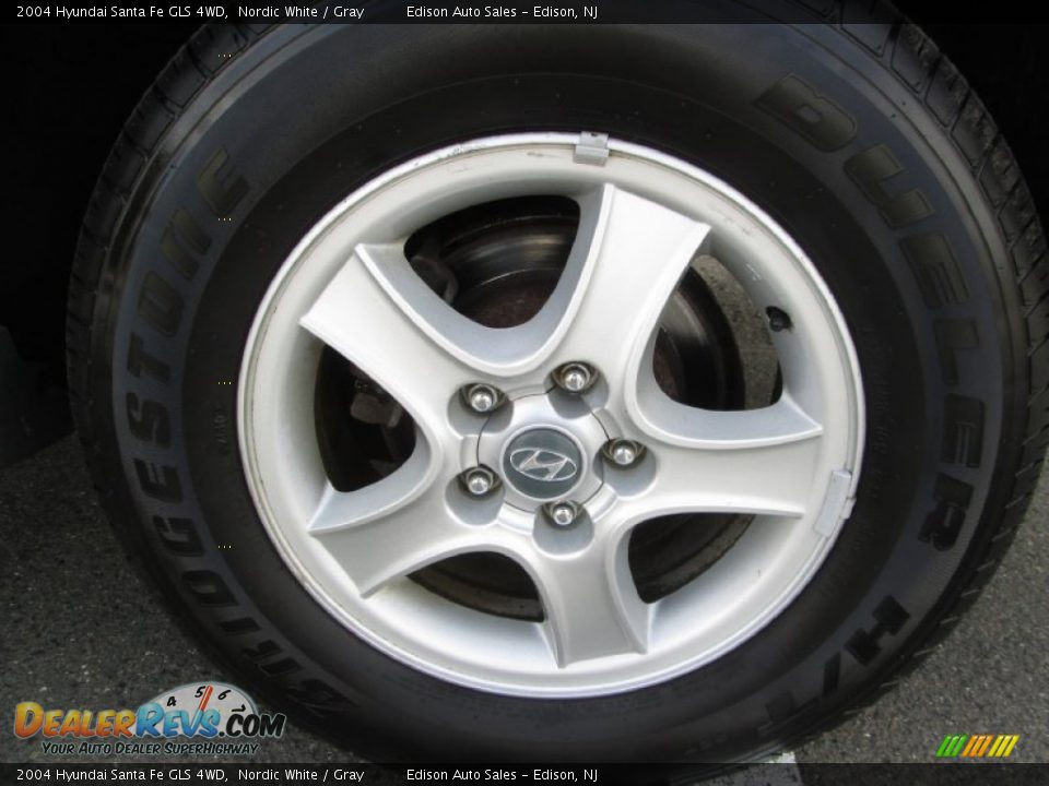 2004 Hyundai Santa Fe GLS 4WD Wheel Photo #30