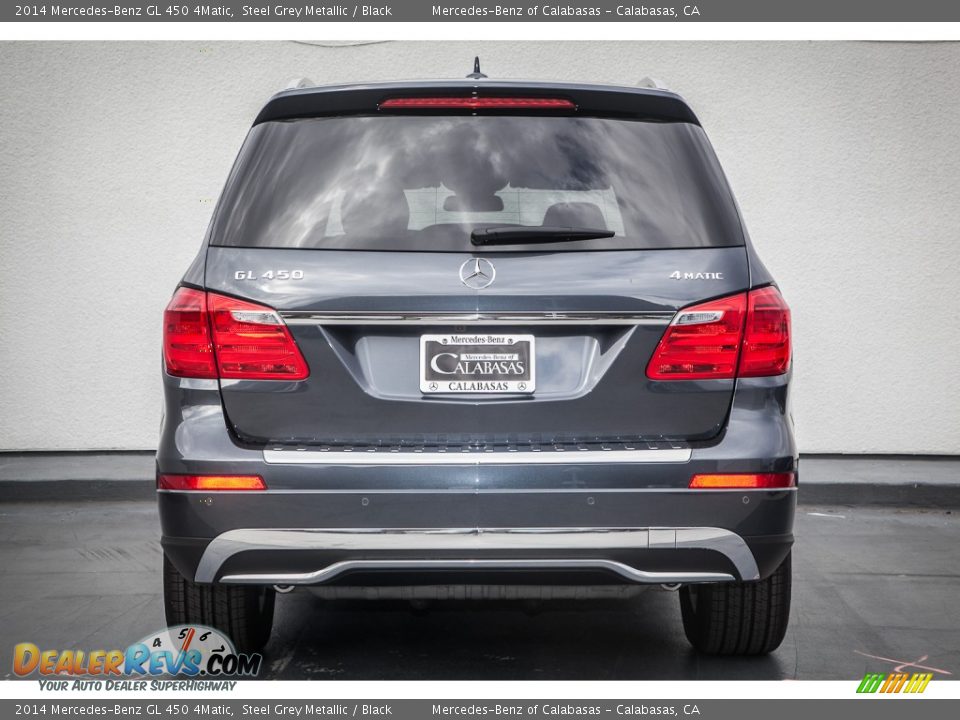 2014 Mercedes-Benz GL 450 4Matic Steel Grey Metallic / Black Photo #3