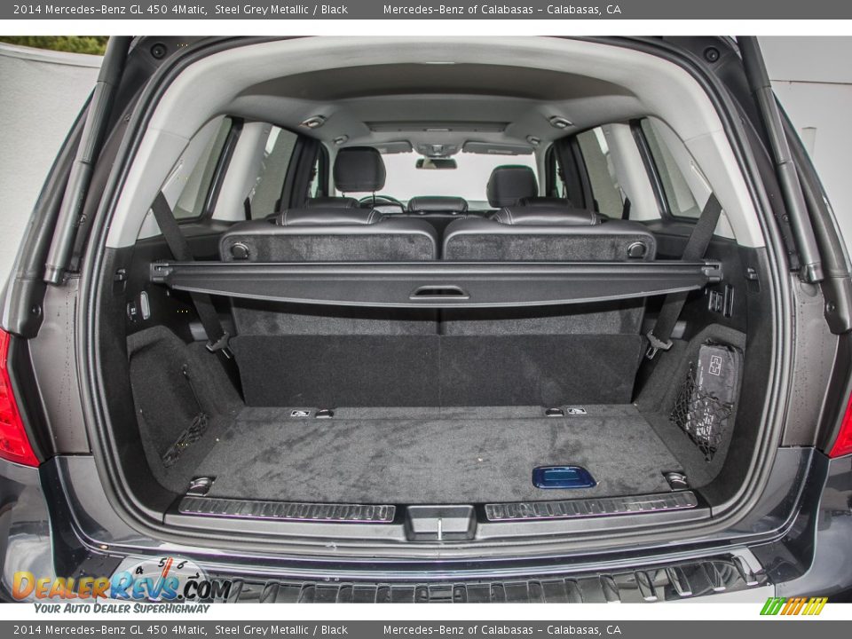 2014 Mercedes-Benz GL 450 4Matic Steel Grey Metallic / Black Photo #4