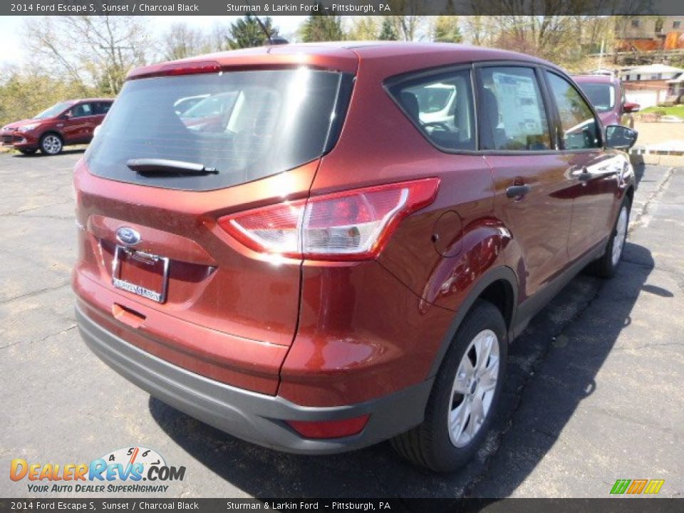2014 Ford Escape S Sunset / Charcoal Black Photo #2