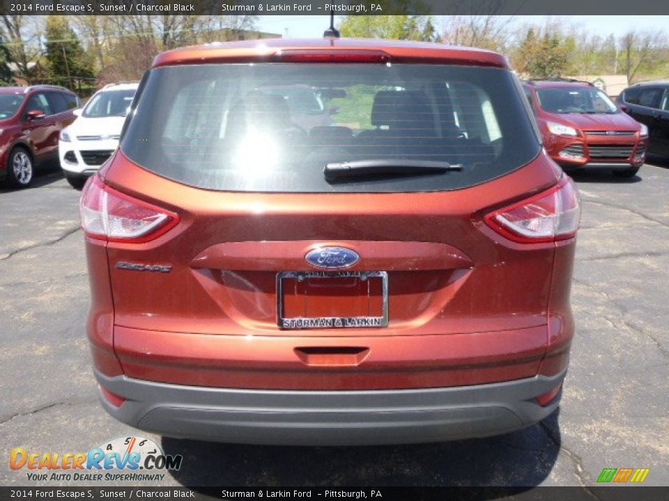 2014 Ford Escape S Sunset / Charcoal Black Photo #3