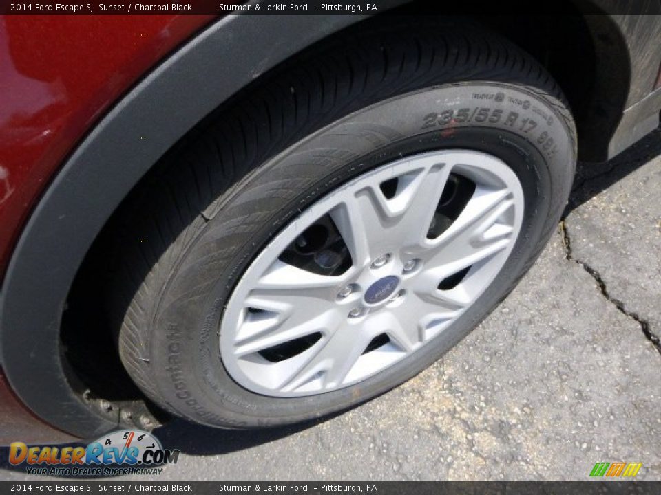 2014 Ford Escape S Sunset / Charcoal Black Photo #7