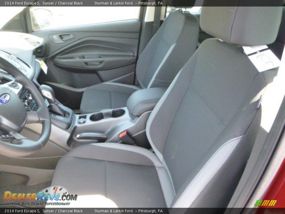 2014 Ford Escape S Sunset / Charcoal Black Photo #8