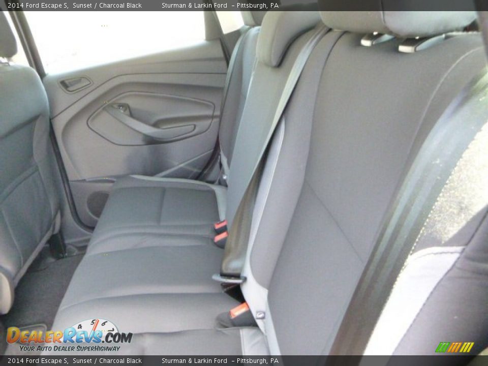 2014 Ford Escape S Sunset / Charcoal Black Photo #9