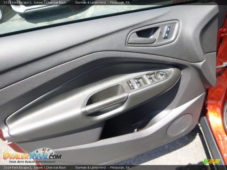 2014 Ford Escape S Sunset / Charcoal Black Photo #11