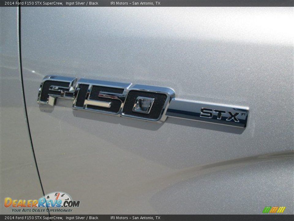 2014 Ford F150 STX SuperCrew Ingot Silver / Black Photo #5