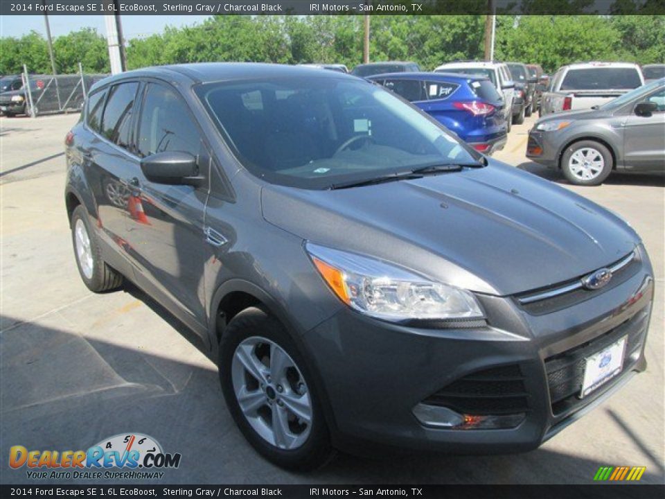 2014 Ford Escape SE 1.6L EcoBoost Sterling Gray / Charcoal Black Photo #3