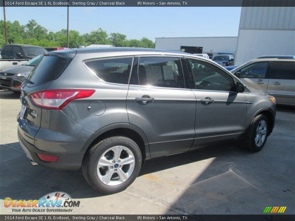2014 Ford Escape SE 1.6L EcoBoost Sterling Gray / Charcoal Black Photo #4