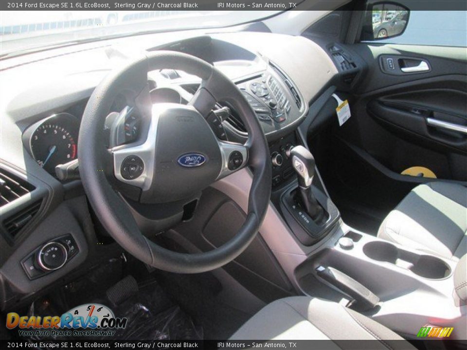 2014 Ford Escape SE 1.6L EcoBoost Sterling Gray / Charcoal Black Photo #10