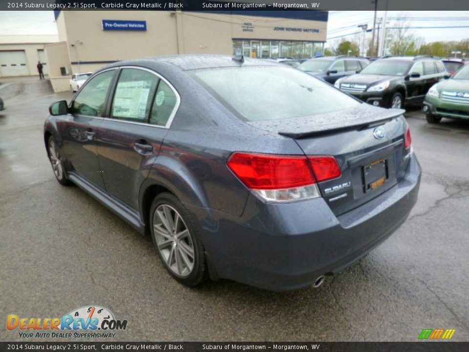 2014 Subaru Legacy 2.5i Sport Carbide Gray Metallic / Black Photo #5
