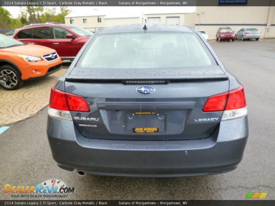 2014 Subaru Legacy 2.5i Sport Carbide Gray Metallic / Black Photo #6