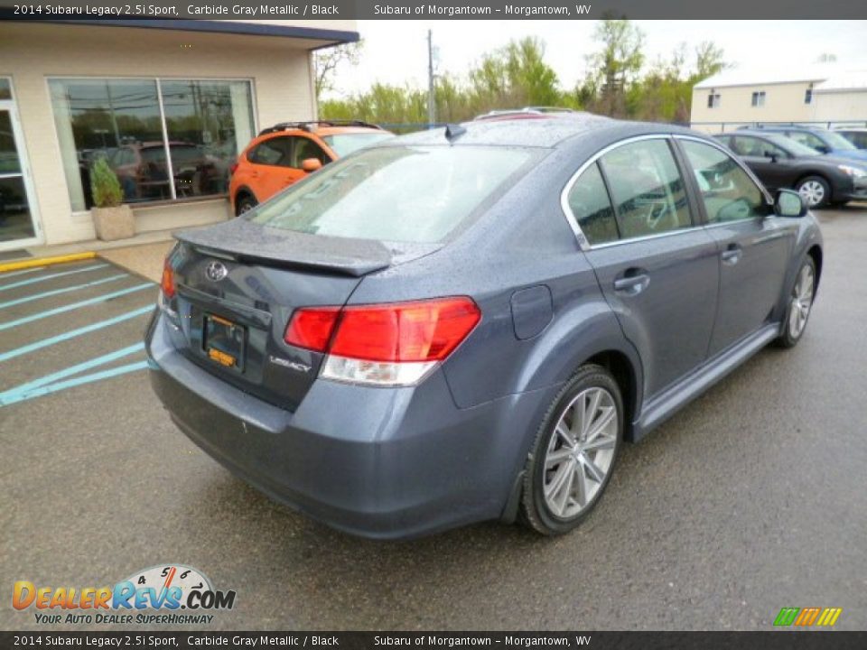 2014 Subaru Legacy 2.5i Sport Carbide Gray Metallic / Black Photo #7