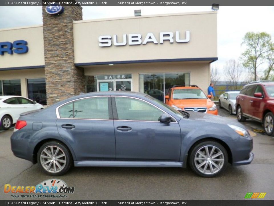 2014 Subaru Legacy 2.5i Sport Carbide Gray Metallic / Black Photo #8