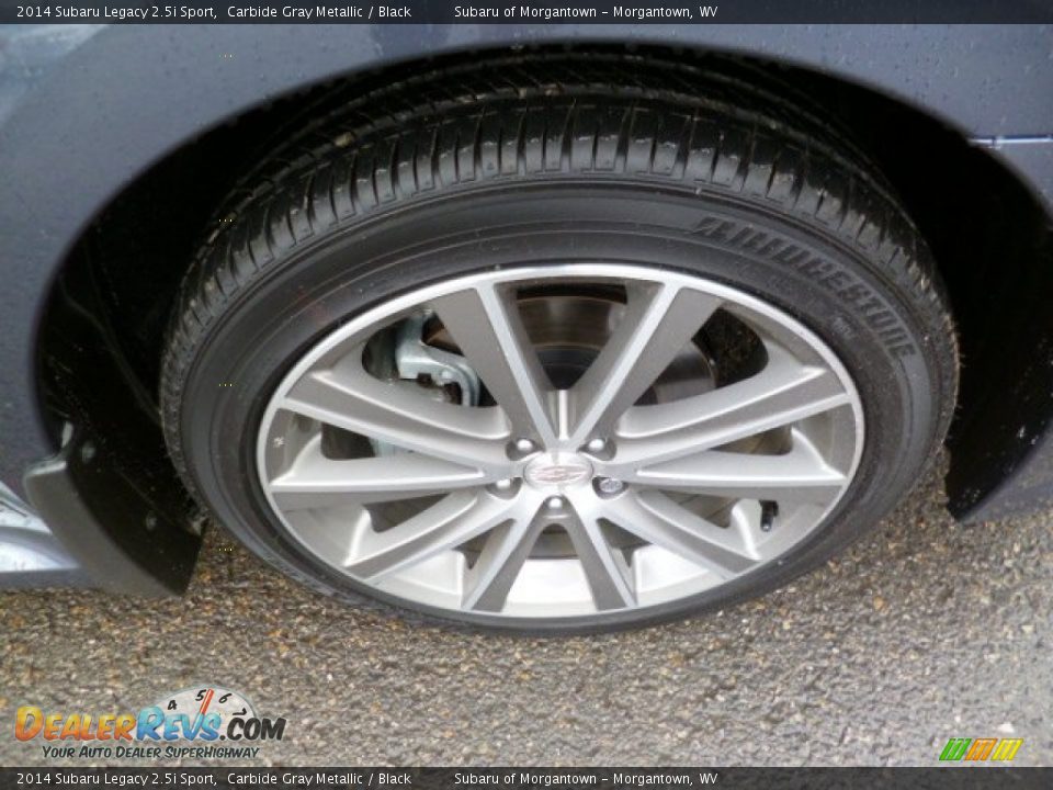 2014 Subaru Legacy 2.5i Sport Carbide Gray Metallic / Black Photo #9