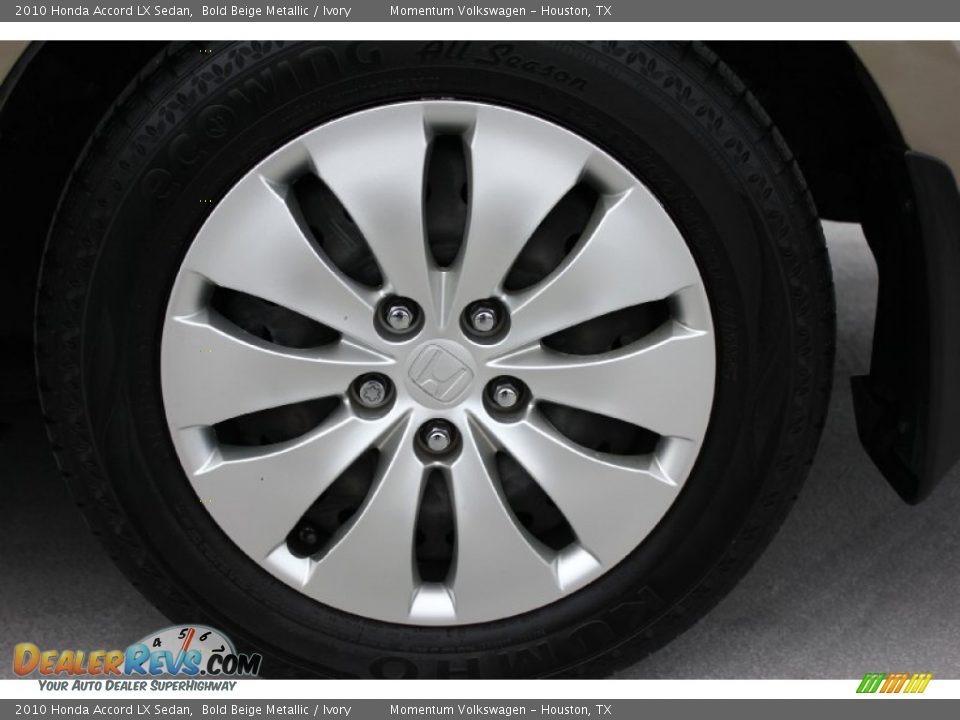 2010 Honda Accord LX Sedan Bold Beige Metallic / Ivory Photo #5