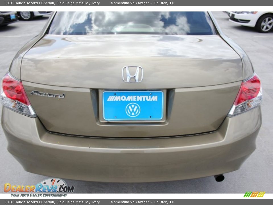 2010 Honda Accord LX Sedan Bold Beige Metallic / Ivory Photo #8