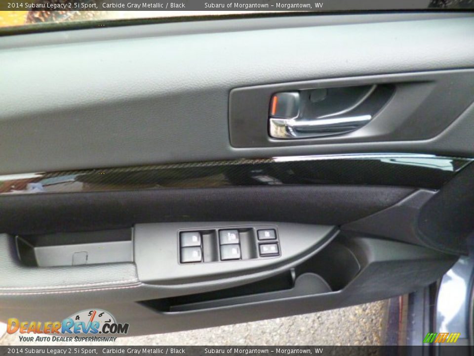 2014 Subaru Legacy 2.5i Sport Carbide Gray Metallic / Black Photo #17