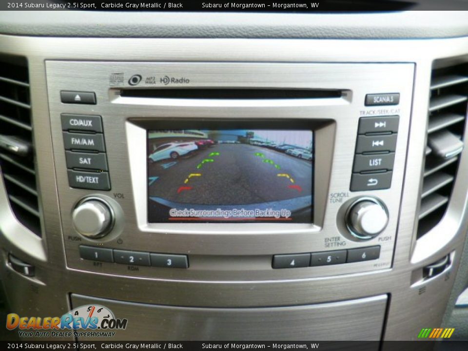 2014 Subaru Legacy 2.5i Sport Carbide Gray Metallic / Black Photo #19