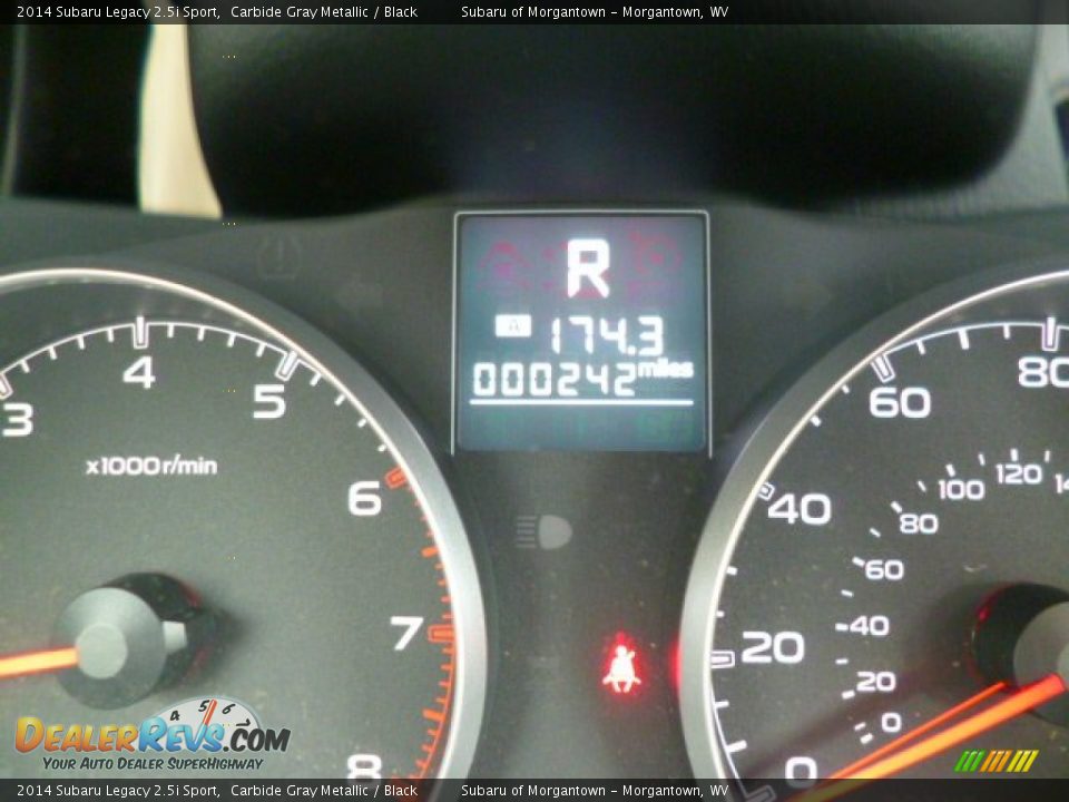 2014 Subaru Legacy 2.5i Sport Carbide Gray Metallic / Black Photo #20