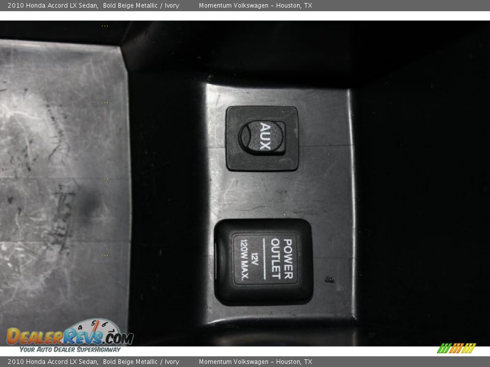 2010 Honda Accord LX Sedan Bold Beige Metallic / Ivory Photo #20