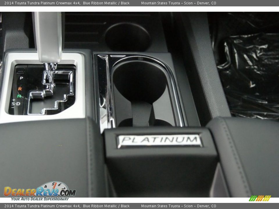 2014 Toyota Tundra Platinum Crewmax 4x4 Blue Ribbon Metallic / Black Photo #8