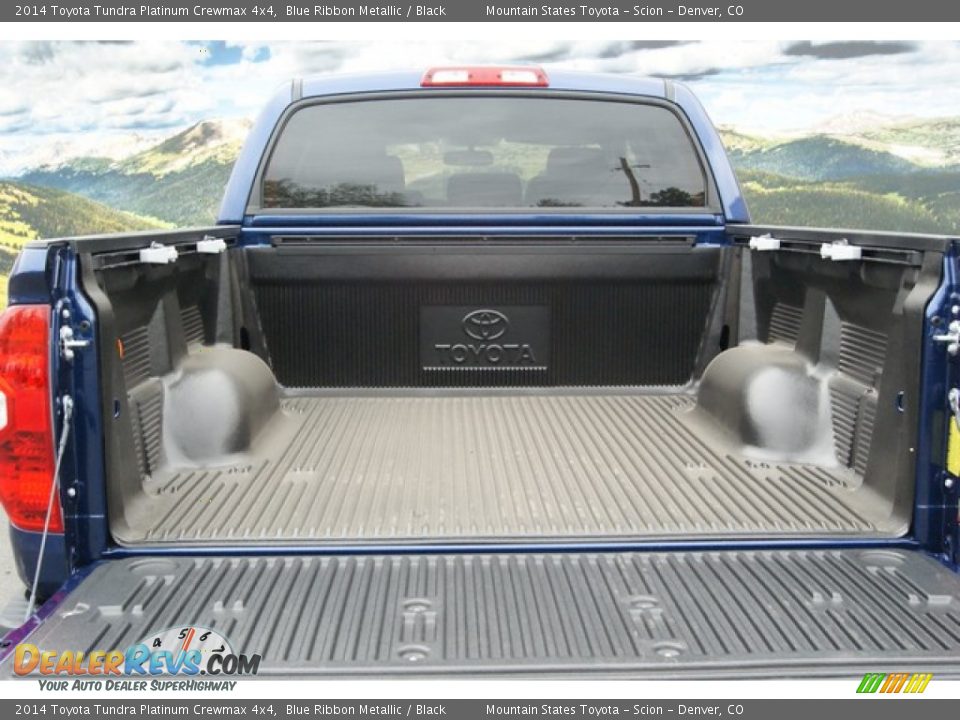 2014 Toyota Tundra Platinum Crewmax 4x4 Blue Ribbon Metallic / Black Photo #10