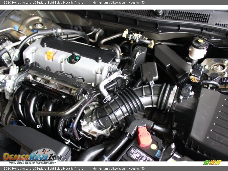 2010 Honda Accord LX Sedan Bold Beige Metallic / Ivory Photo #36