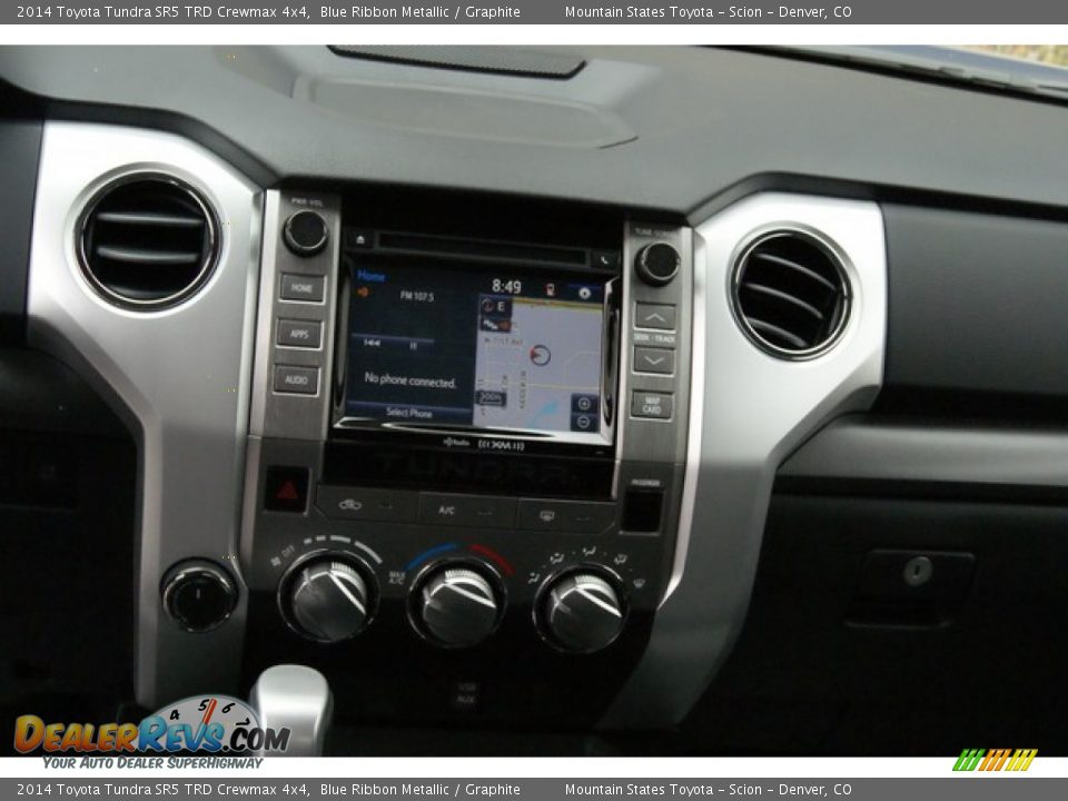 2014 Toyota Tundra SR5 TRD Crewmax 4x4 Blue Ribbon Metallic / Graphite Photo #6