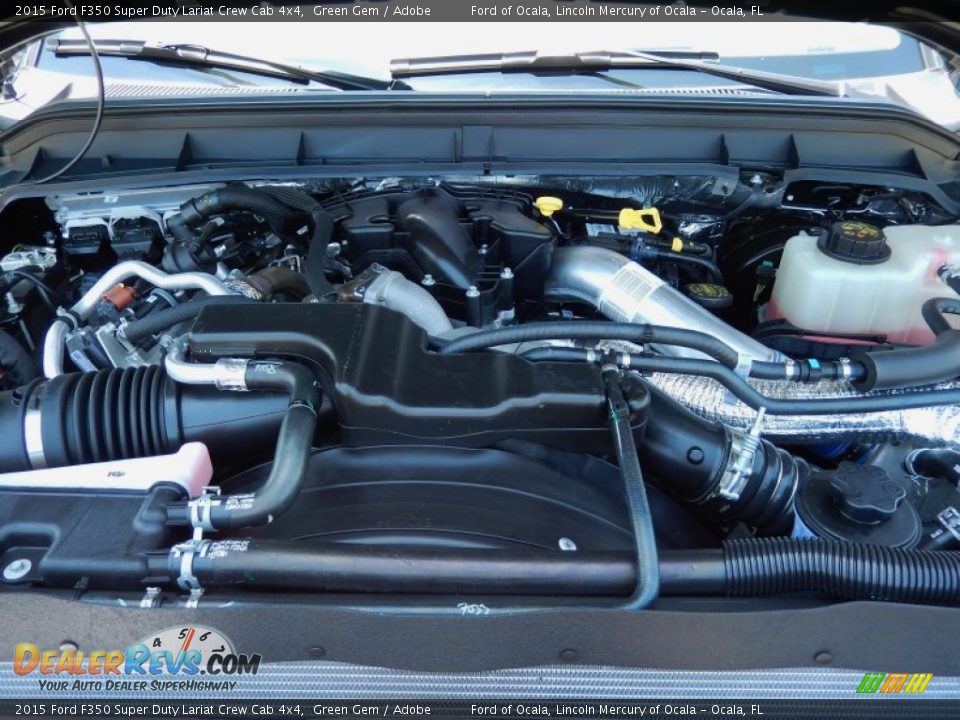 2015 Ford F350 Super Duty Lariat Crew Cab 4x4 6.7 Liter OHV 32-Valve B20 Power Stroke Turbo-Diesel V8 Engine Photo #11