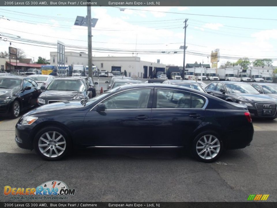 2006 Lexus GS 300 AWD Blue Onyx Pearl / Cashmere Photo #7