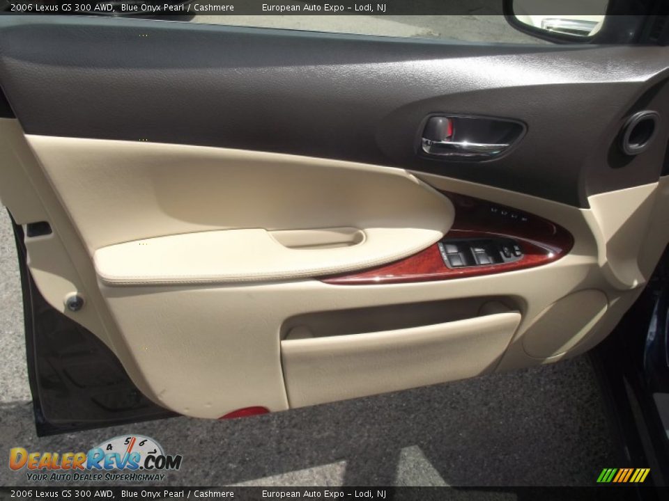 2006 Lexus GS 300 AWD Blue Onyx Pearl / Cashmere Photo #8