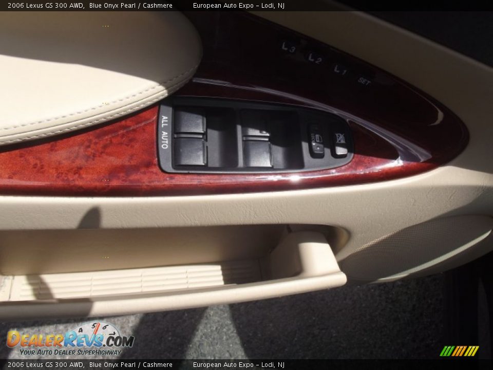 2006 Lexus GS 300 AWD Blue Onyx Pearl / Cashmere Photo #9