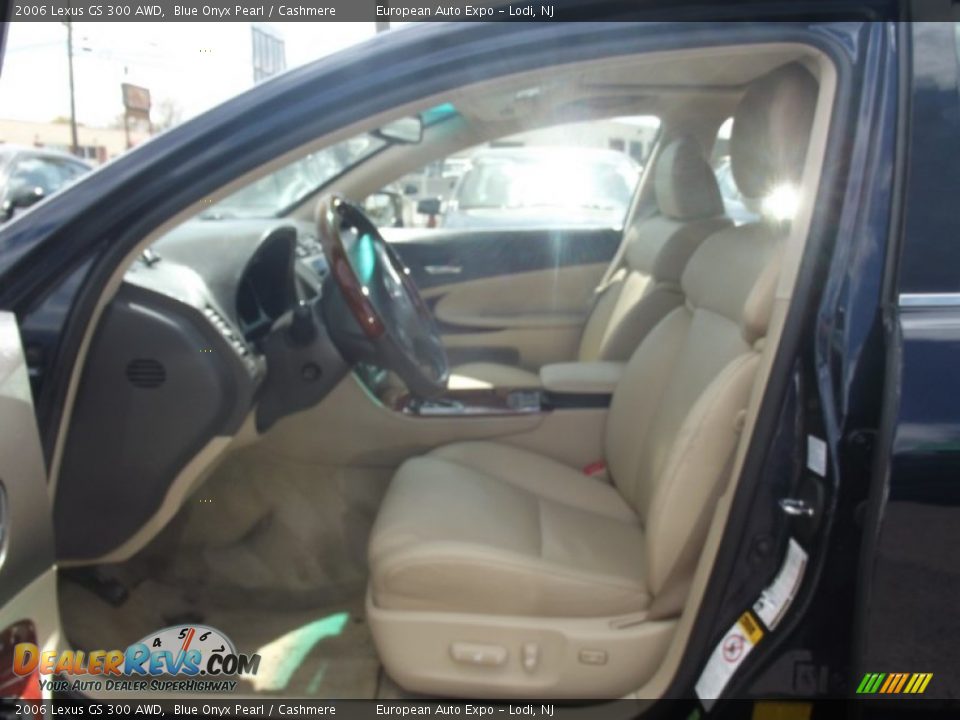 2006 Lexus GS 300 AWD Blue Onyx Pearl / Cashmere Photo #10