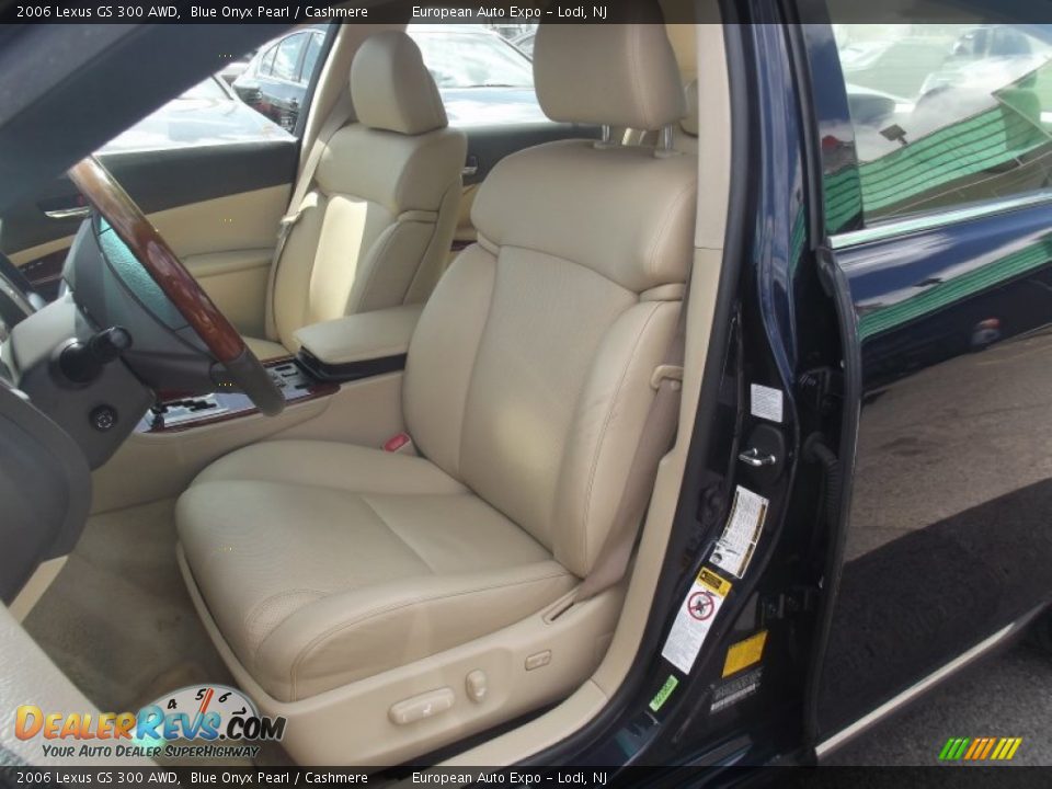 2006 Lexus GS 300 AWD Blue Onyx Pearl / Cashmere Photo #11
