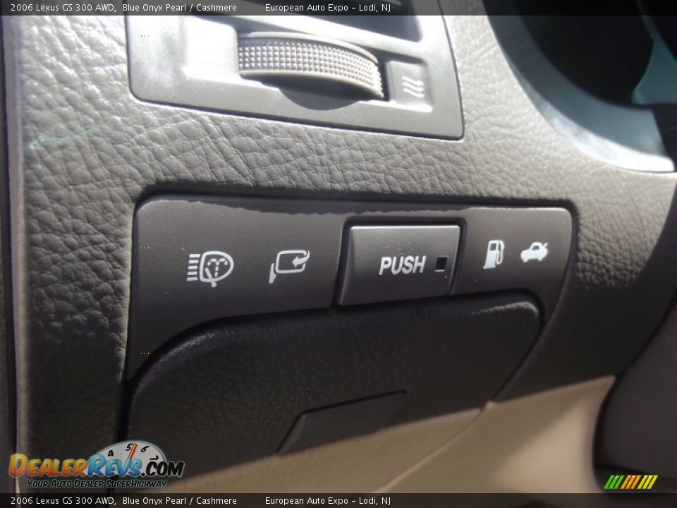 2006 Lexus GS 300 AWD Blue Onyx Pearl / Cashmere Photo #12