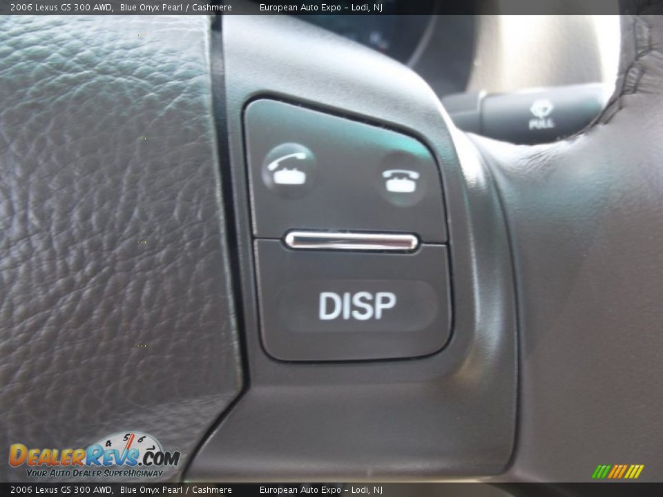 2006 Lexus GS 300 AWD Blue Onyx Pearl / Cashmere Photo #14