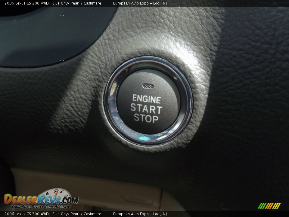 2006 Lexus GS 300 AWD Blue Onyx Pearl / Cashmere Photo #18