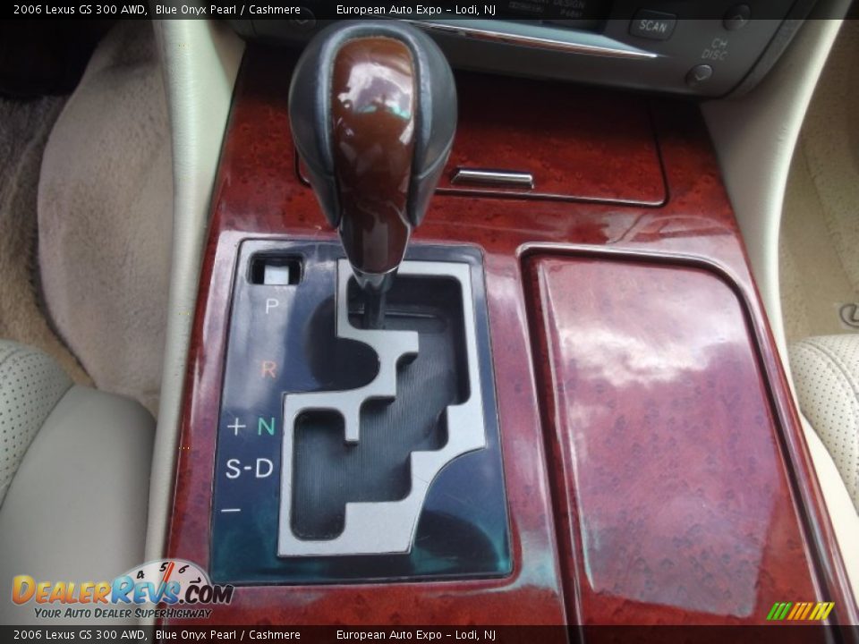 2006 Lexus GS 300 AWD Blue Onyx Pearl / Cashmere Photo #24