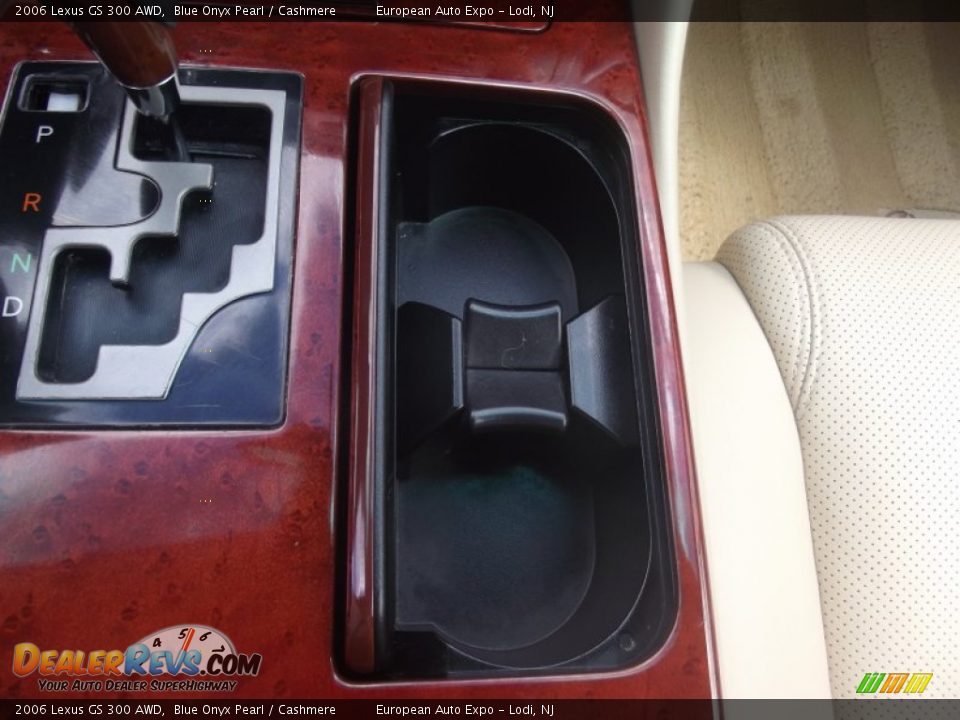 2006 Lexus GS 300 AWD Blue Onyx Pearl / Cashmere Photo #25