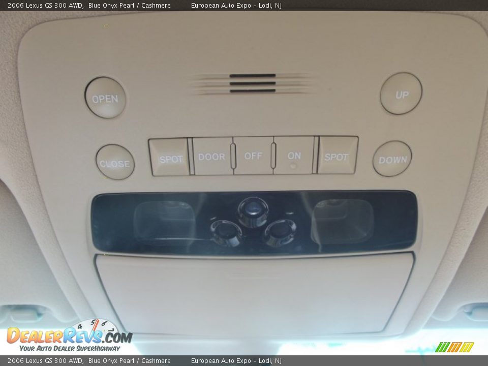 2006 Lexus GS 300 AWD Blue Onyx Pearl / Cashmere Photo #27