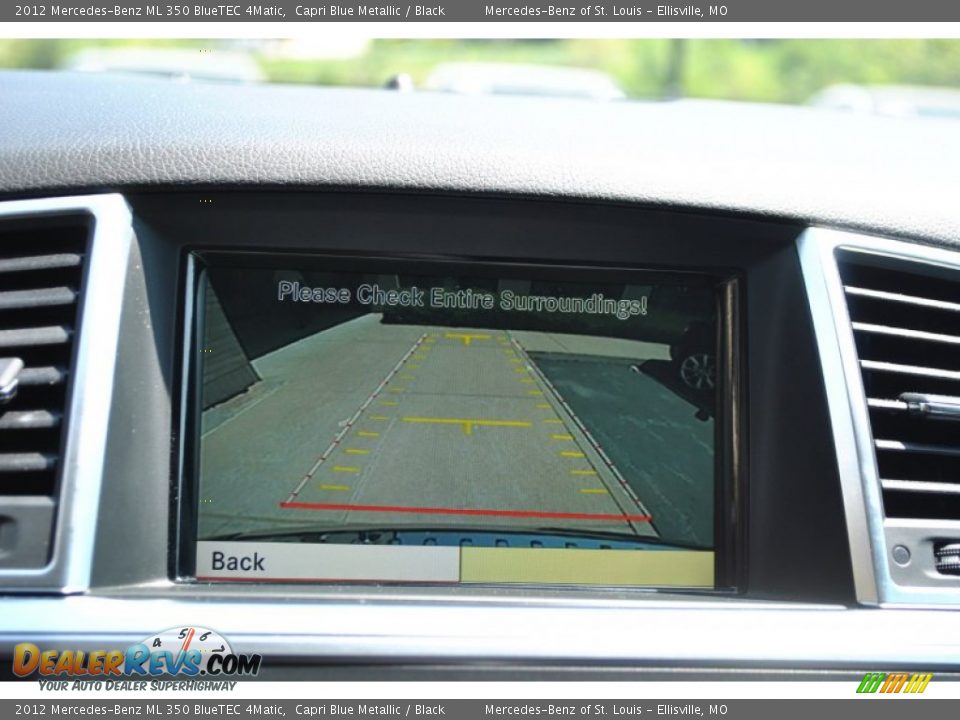 2012 Mercedes-Benz ML 350 BlueTEC 4Matic Capri Blue Metallic / Black Photo #20