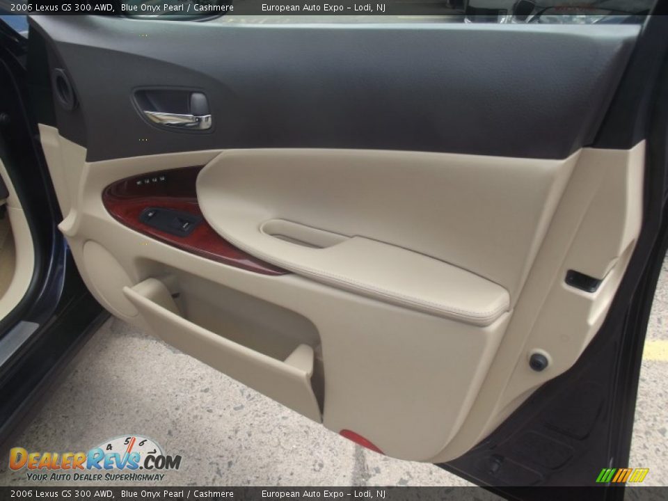 2006 Lexus GS 300 AWD Blue Onyx Pearl / Cashmere Photo #29