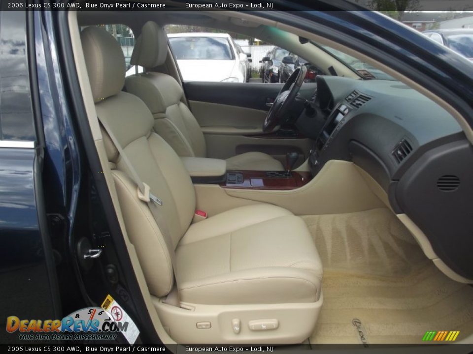 2006 Lexus GS 300 AWD Blue Onyx Pearl / Cashmere Photo #30
